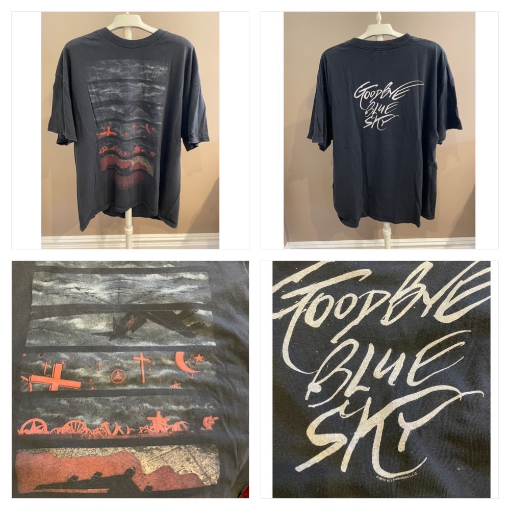 2010 Roger Waters Goodbye Blue Sky Tour Tee